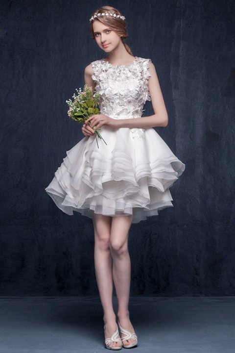 Những kiểu váy cưới ngắn đơn giản đẹp dưới mọi góc nhìn - Thời trang - Việt  Giải Trí